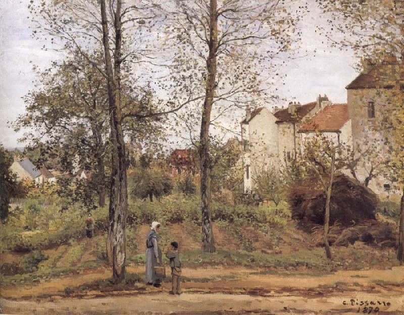 Camille Pissarro Landscape in the vicinity of Louveciennes China oil painting art